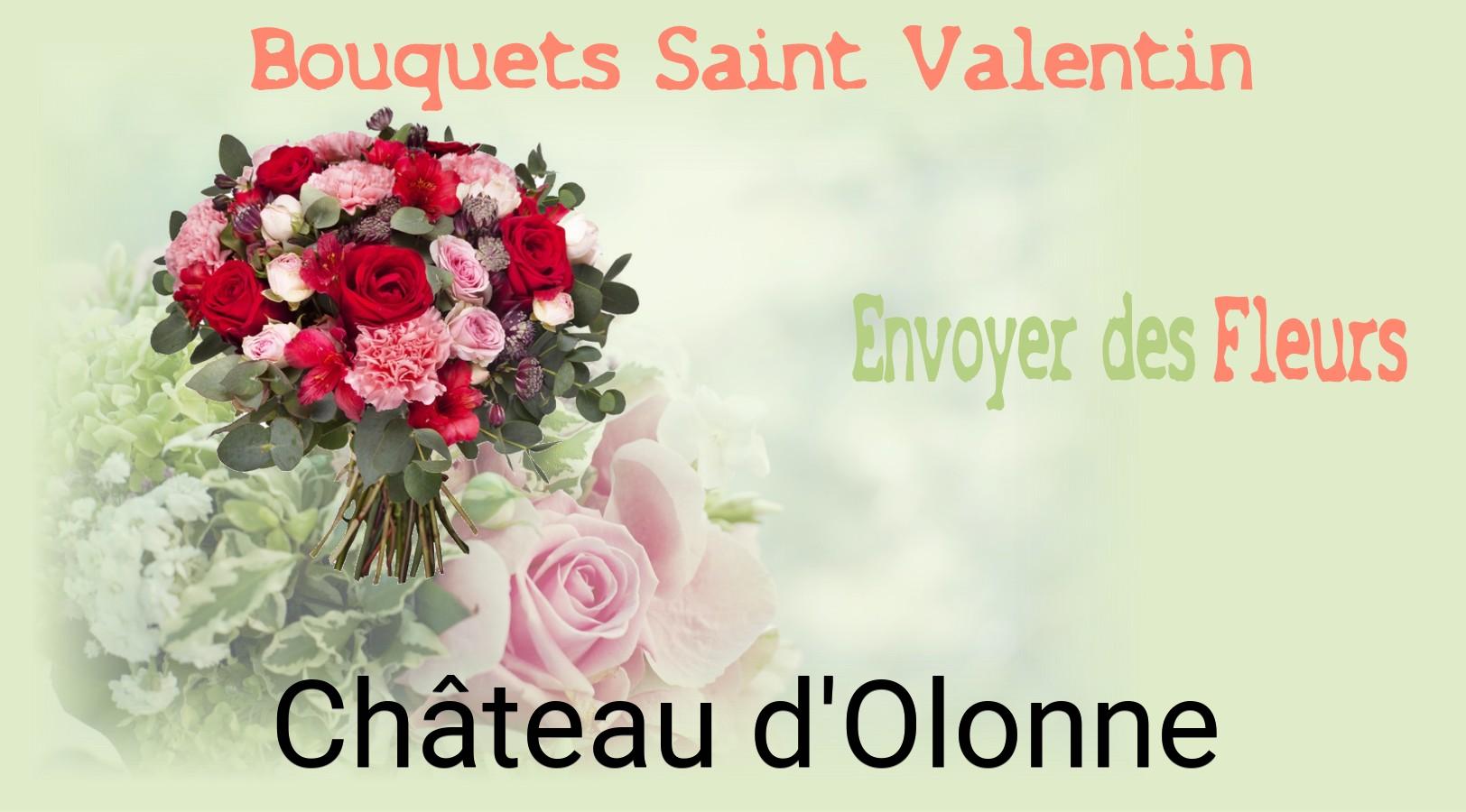 Roses de Saint-Valentin livrées à Château-d'Olonne